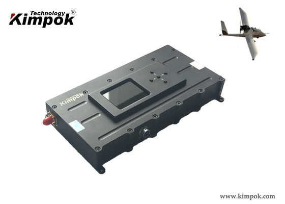 Τηλεοπτική συσκευή αποστολής σημάτων H.265 1080P HD 60km Los Kimpok COFDM για UAV