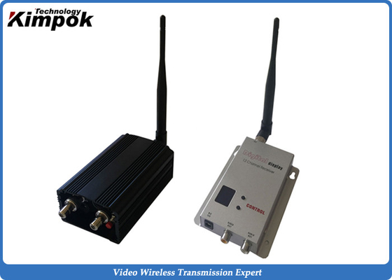ασύρματες συσκευή αποστολής σημάτων βιντεοκάμερων 0.9Ghz 1.2Ghz και σειρά δεκτών 5000mW 510km