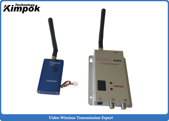 αναλογικά τηλεοπτικά κανάλια συσκευών αποστολής σημάτων 2.4GHz FPV και δεκτών 1000mW 12
