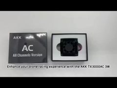AKK 5.8G 3W Ultra RC FPV VTX 3000mW 80CH Δρομοειδή με τηλεόραση μεγάλης εμβέλειας