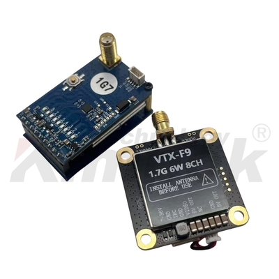 1.7G 6W Ασύρματος Πομπός και Δέκτης Βίντεο 8CH Υποστήριξη IRC Tramp 1.7G VTX VRX