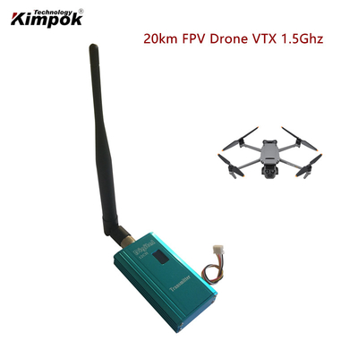 1.5G 1.5W δέκτης βίντεο αναλογικό σήμα ασύρματος πομπός και δέκτης VRX για drones FPV