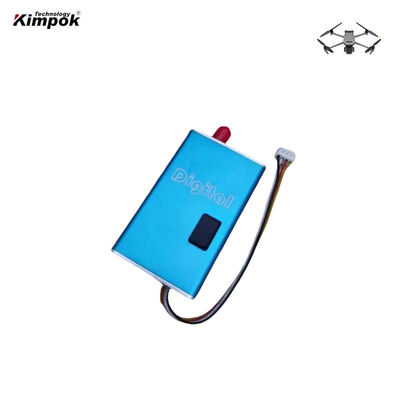 1.5Ghz 5W Μίνι μακράς εμβέλειας fpv vtx Βίντεο μεταδότης και δέκτη 5W ασύρματος AV αποστολέα για drones