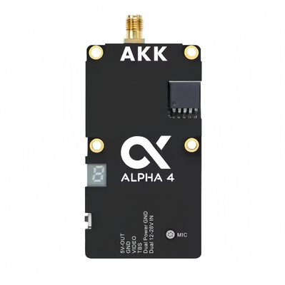 Δοκιμαστικό βίντεο AKK Alpha4 VTX 5.8G FPV 4W 8CH Ultra Long Range Video Sender