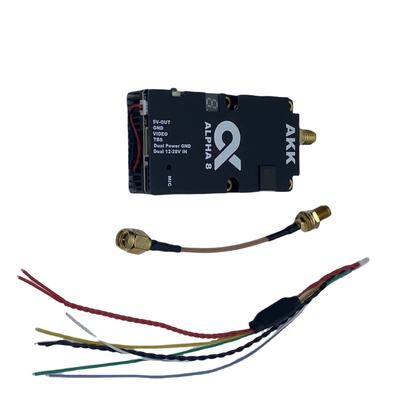 AKK 8W VTX Alpha8 Ασύρματος Πομπός Βίντεο 80CH 5.8G 8W 5W 3W 1W Υποστήριξη Ισχύος Smart Audio