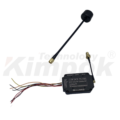 3.3G 3.5W FPV UAV Video Transmitter 3.3Ghz VTX με IRC 24CH 25mW/2000mW/3500mW FPV VTX Module
