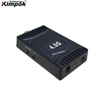 4.5G UAV Video Receiver 4.5Ghz FPV VRX Ασύρματο βίντεο λήψη 20km με 16 κανάλια