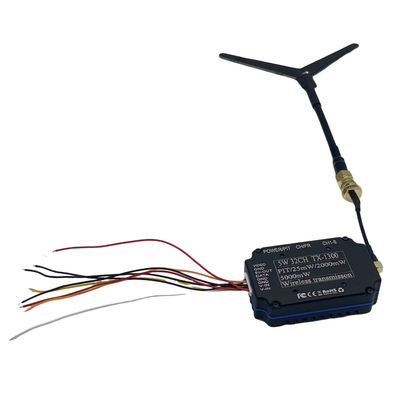 1.2G 1.3G 5W Ασύρματος Πομπός Βίντεο 32CH FPV VTX 25mW 2000mW 5000mW Σύνδεσμος Βίντεο