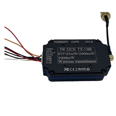 1.2G 1.3G 5W Ασύρματος Πομπός Βίντεο 32CH FPV VTX 25mW 2000mW 5000mW Σύνδεσμος Βίντεο