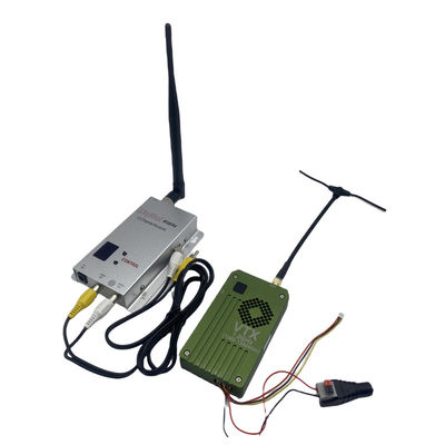 1.2GHz 8W Πομπός-Δέκτης Βίντεο Drone 1.2G FPV VTX VRX Μεγάλης Εμβέλειας