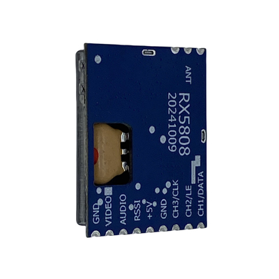 4.9G 5.8G FPV Βίντεο δέκτη RX5808 με 96 κανάλια Audio Video Link