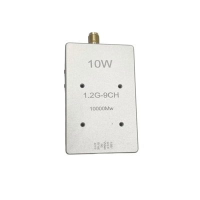 40 χλμ. Ασύρματος VTX 1.2Ghz 10W UAV Βίντεο Μεταδότης FPV VTX Βίντεο σύνδεση 9CH