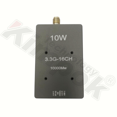 3.3G 10W Drone Video Transmitter 3.3Ghz FPV ασύρματος VTX για αποστολέα βίντεο μεγάλης εμβέλειας