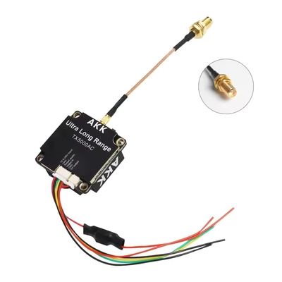UAV Βίντεο Μεταδότης AKK 5W FPV VTX 96CH Βίντεο Μεταδότης Υποστήριξη Smart Audio Video Link