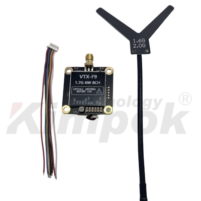1.7G 6W Ασύρματος Πομπός και Δέκτης Βίντεο 8CH Υποστήριξη IRC Tramp 1.7G VTX VRX